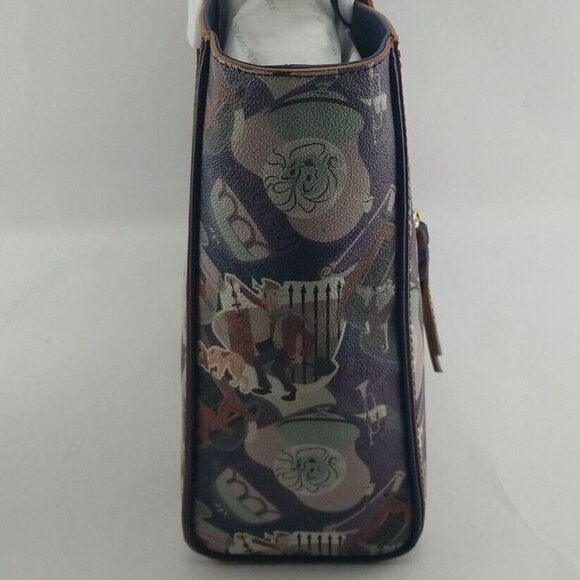 New Disney Parks 2022 The Haunted Mansion Tote Purse Bag Dooney & Bourke - Picture 4 of 6